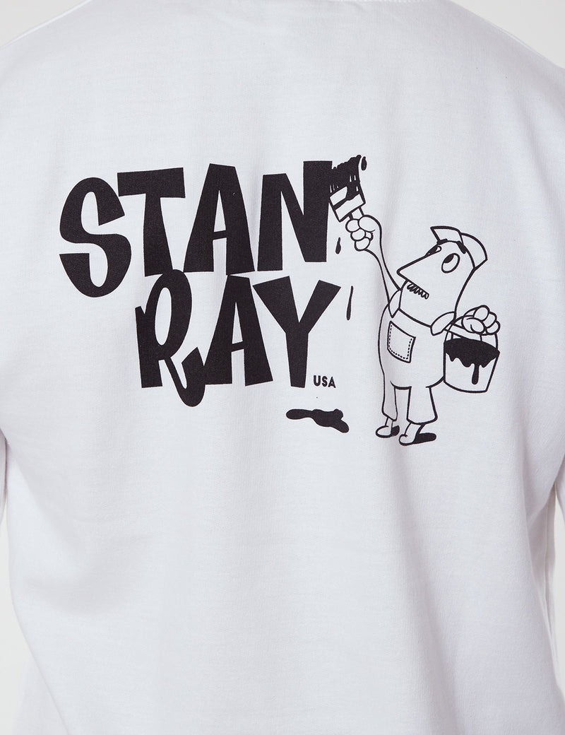 Stan Ray Stan Logo Sweatshirt - White