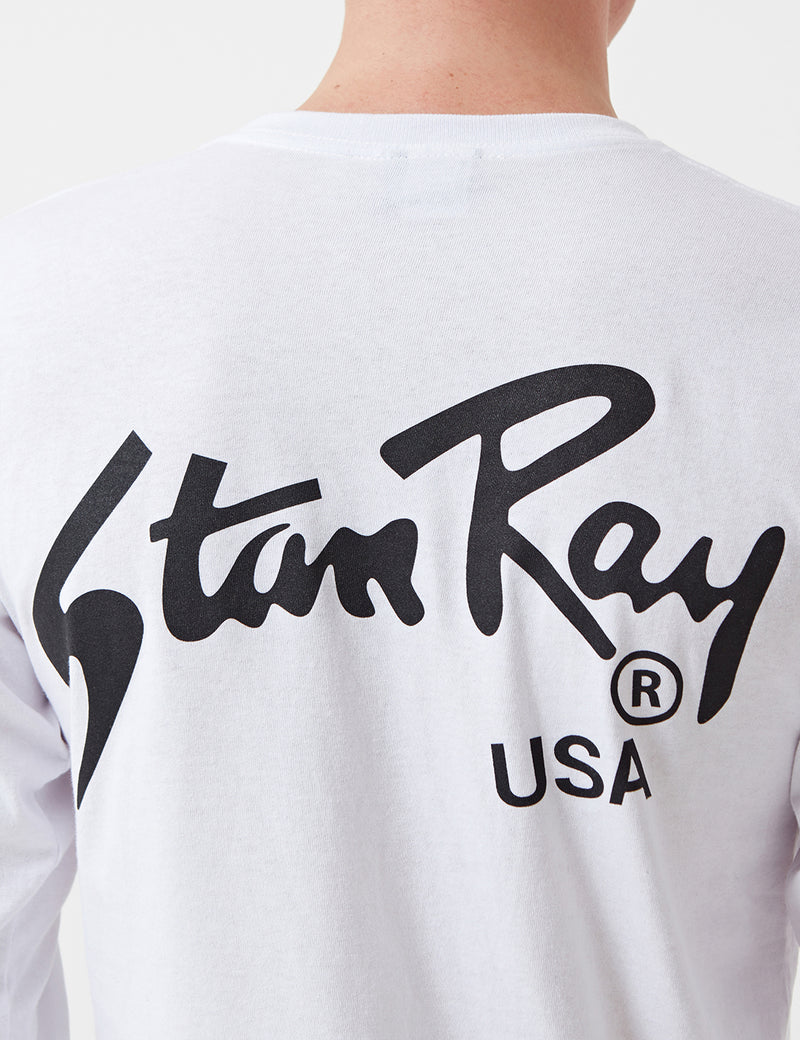 Stan Ray Stan Long Sleeve T-Shirt - White