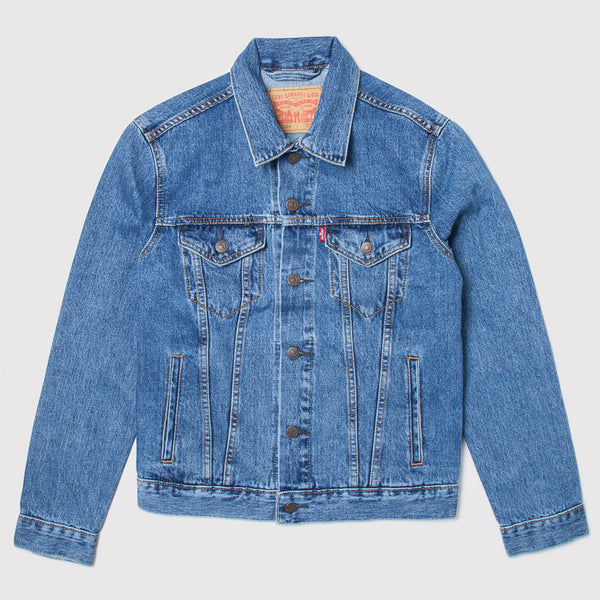 Levis Trucker Denim Jacket Medium Stonewash