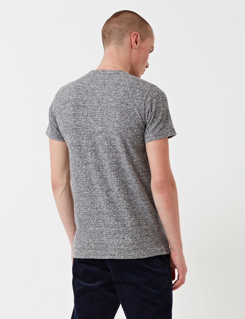 Norse Projects Niels Japanese Pocket T-Shirt - Mouse Grey