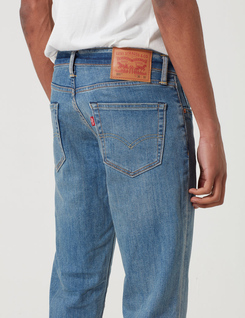Levis 511 Jeans (Slim Straight) - Dennis Blue