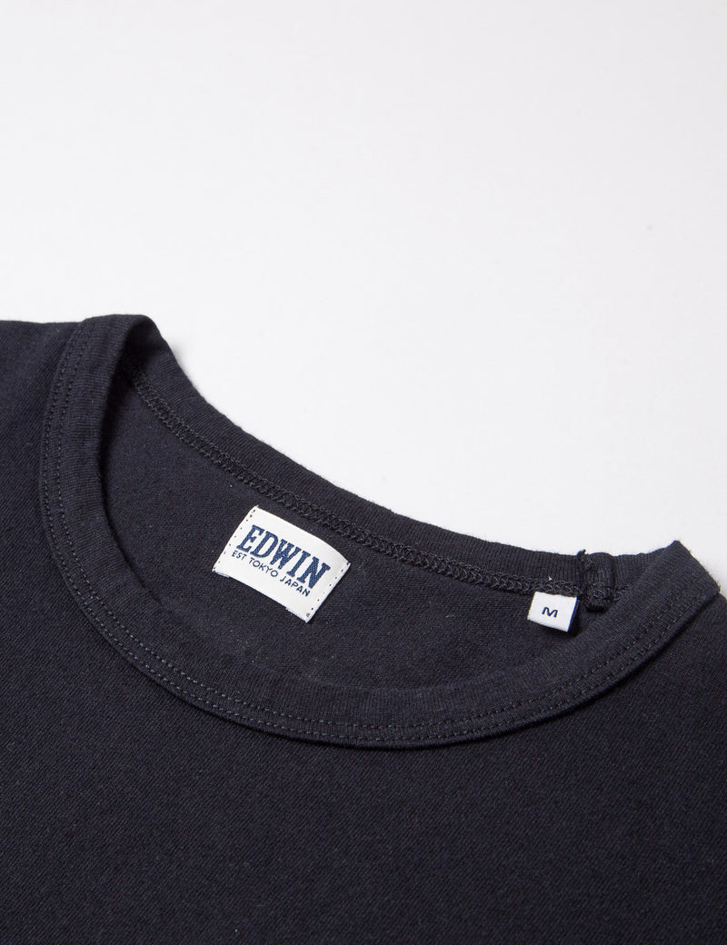 Edwin Numbers T-Shirt - Black