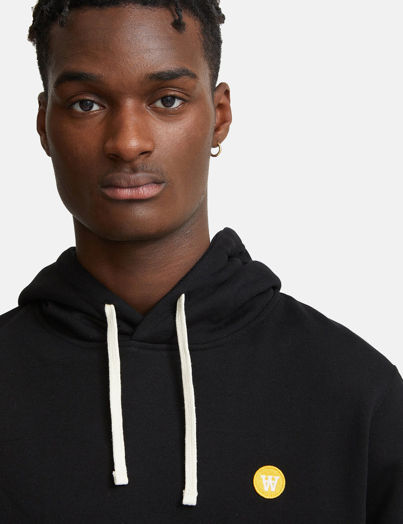 Sweat à capuche Wood Wood Ian - Noir