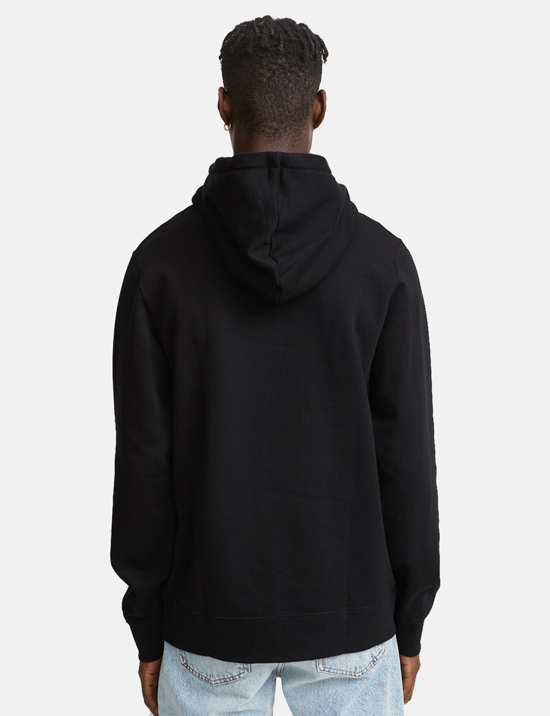 Sweat à capuche Wood Wood Ian - Noir