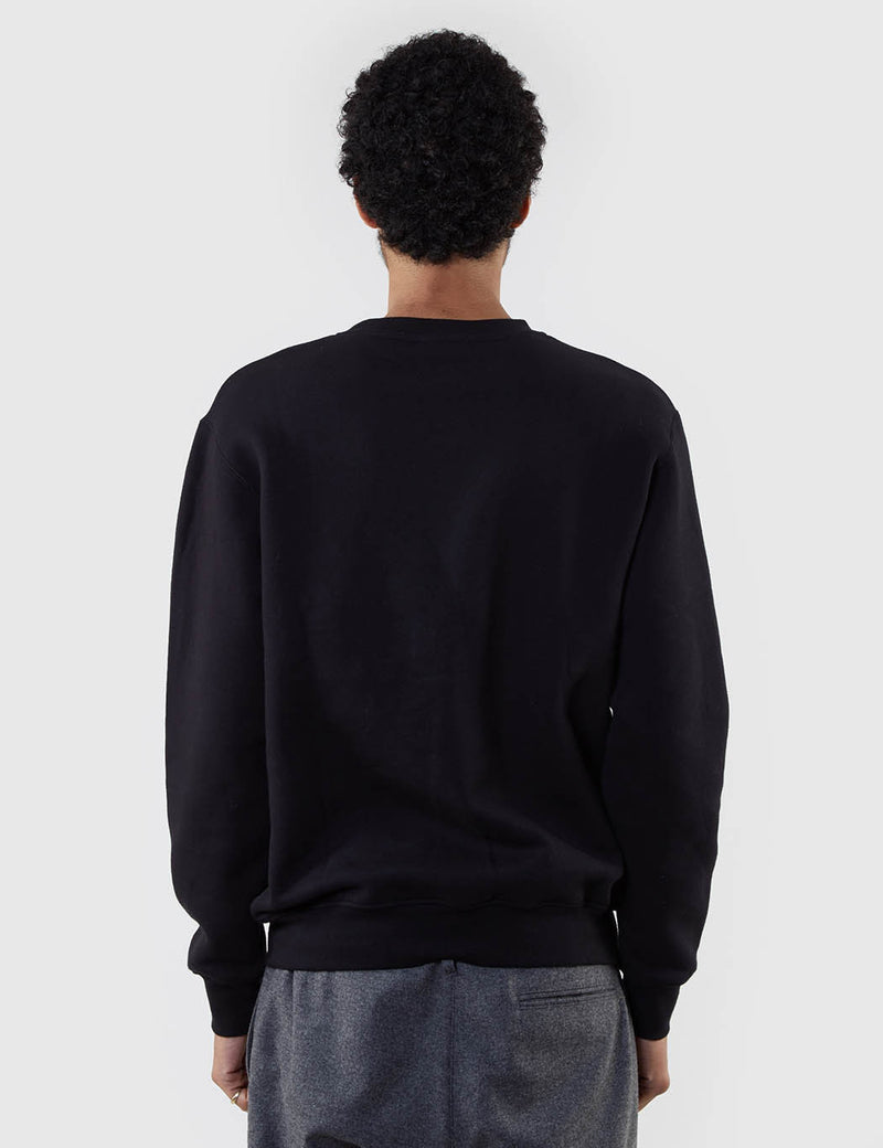 Wood Wood Houston Crewneck Sweat - Black