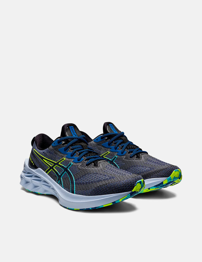 Baskets ASICS Novablast 2 LE - Noir/Vert Dangereux