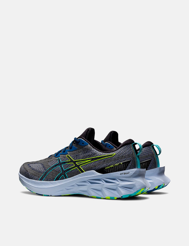 Baskets ASICS Novablast 2 LE - Noir/Vert Dangereux