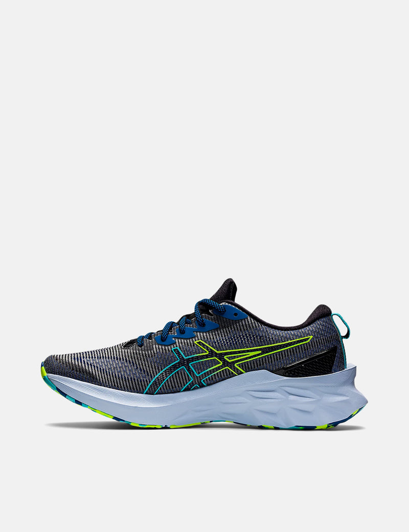 Baskets ASICS Novablast 2 LE - Noir/Vert Dangereux