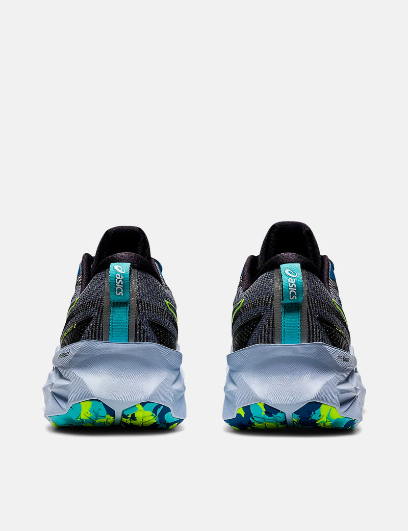 Baskets ASICS Novablast 2 LE - Noir/Vert Dangereux