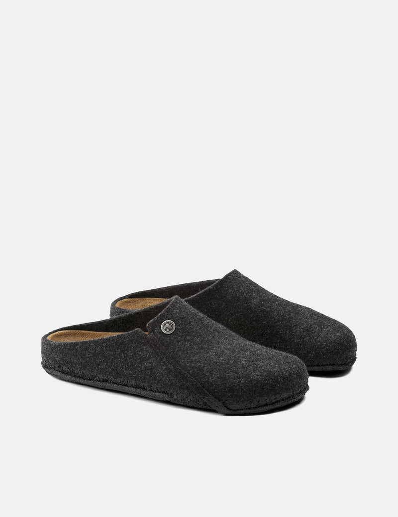 Birkenstock Zermatt Slipper (Regular) - Gris Anthracite