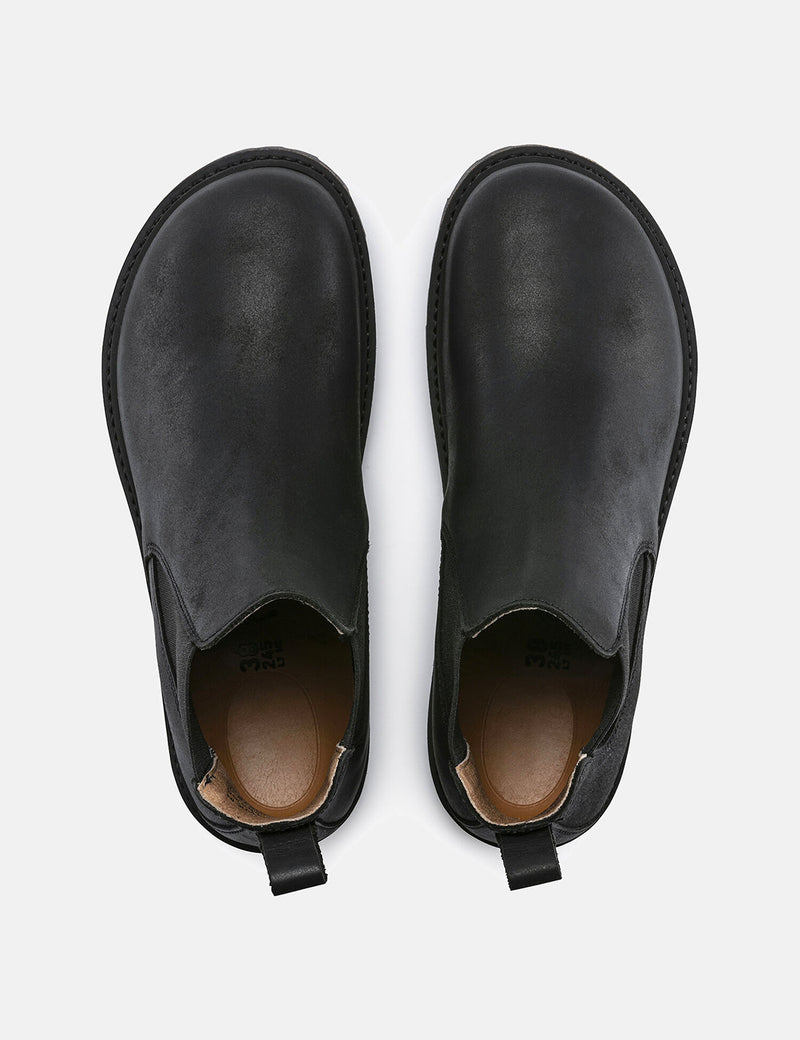 Birkenstock Stalon Boot (Regular, Nubuck Leather) - Noir