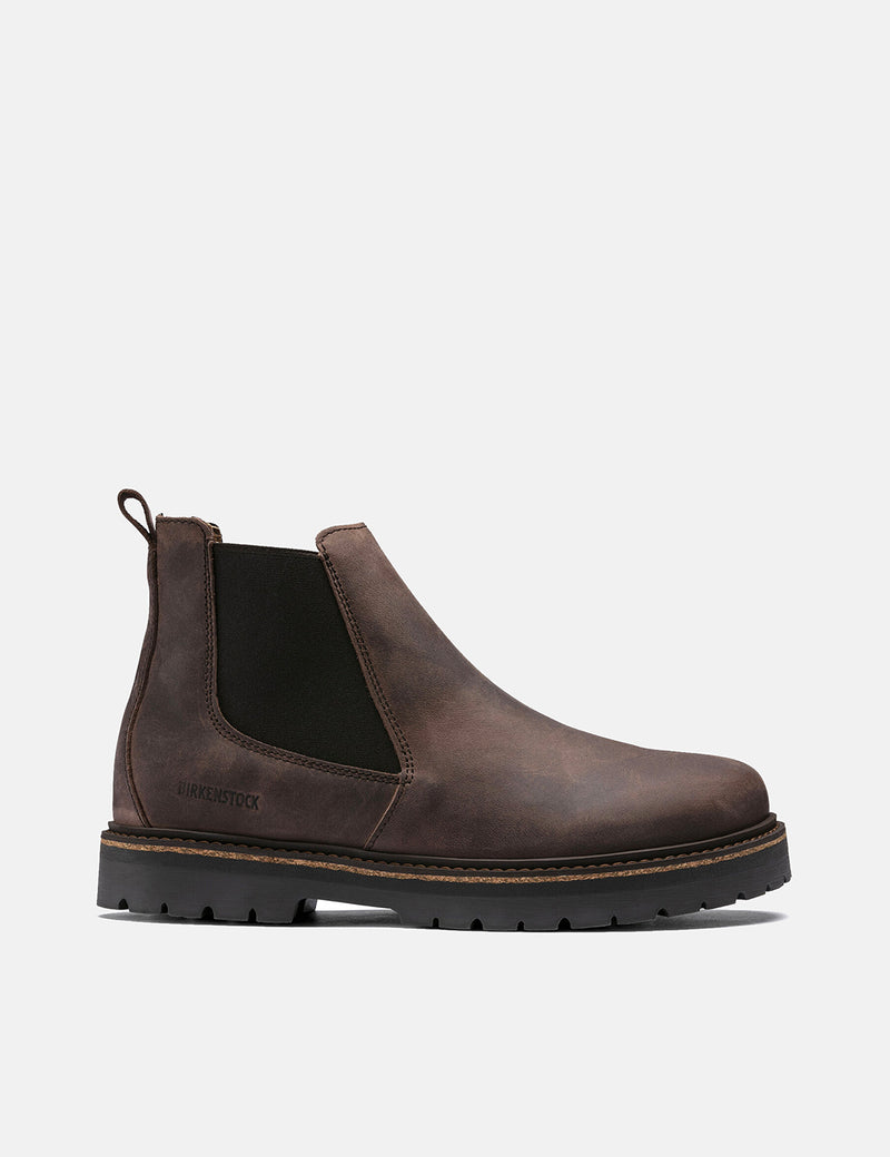 Birkenstock Stalon Boot (Regular, Nubuck Leather) - Mocha