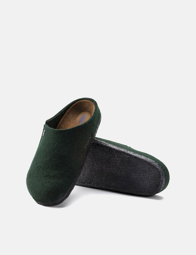 Birkenstock Zermatt Soft Footbed Slipper Forest Green I URBAN EXCESS