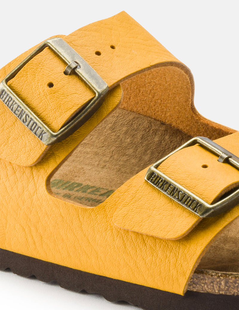 Birkenstock Arizona Vegan Sandals (Regular) - Saddle Matt Ochre