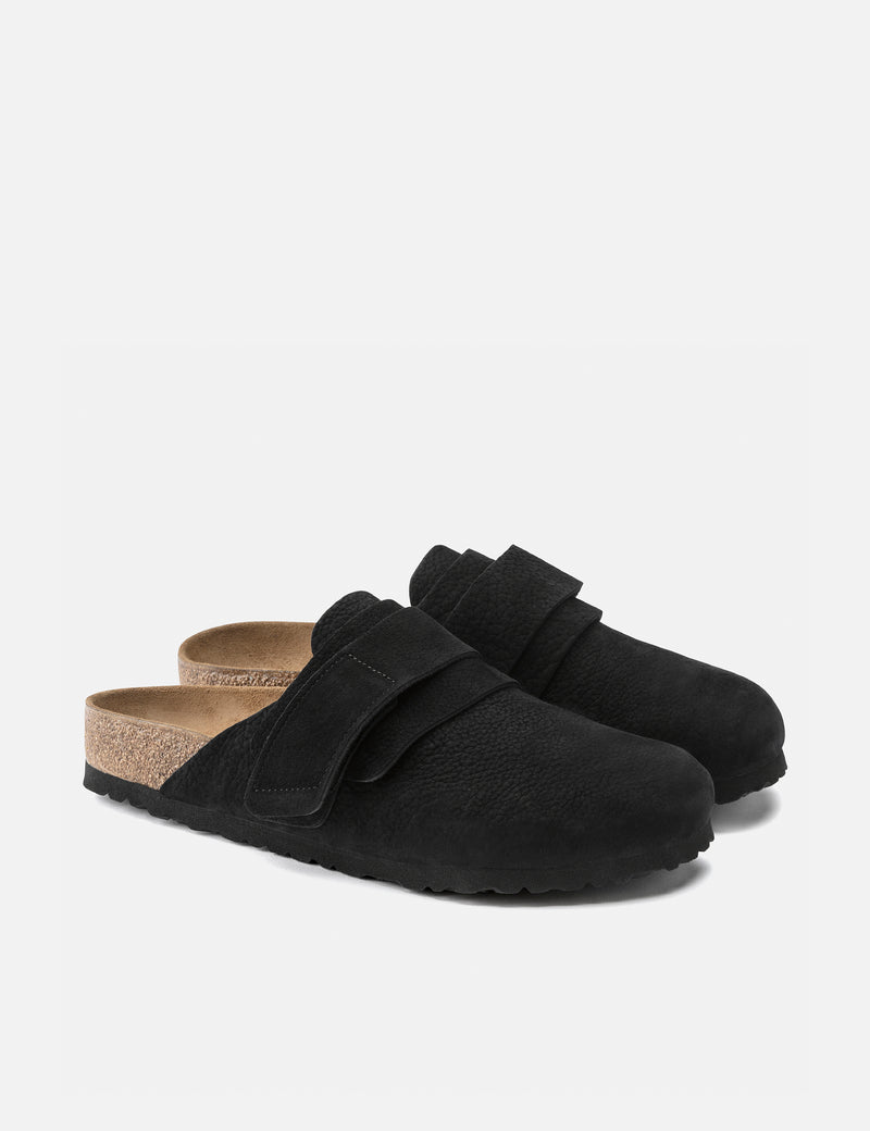 Birkenstock Nagoya Slipper (Nubuck) - Desert Buck Black