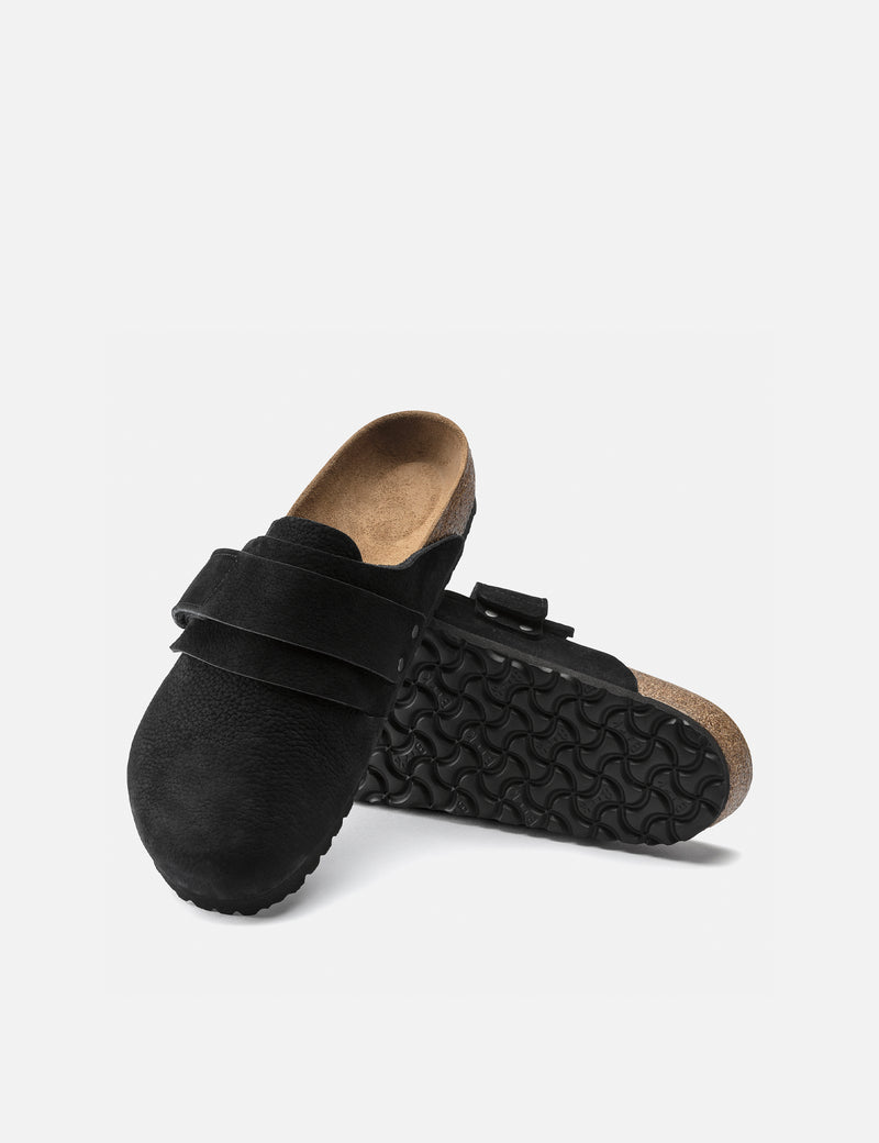 Birkenstock Nagoya Slipper (Nubuck) - Desert Buck Black