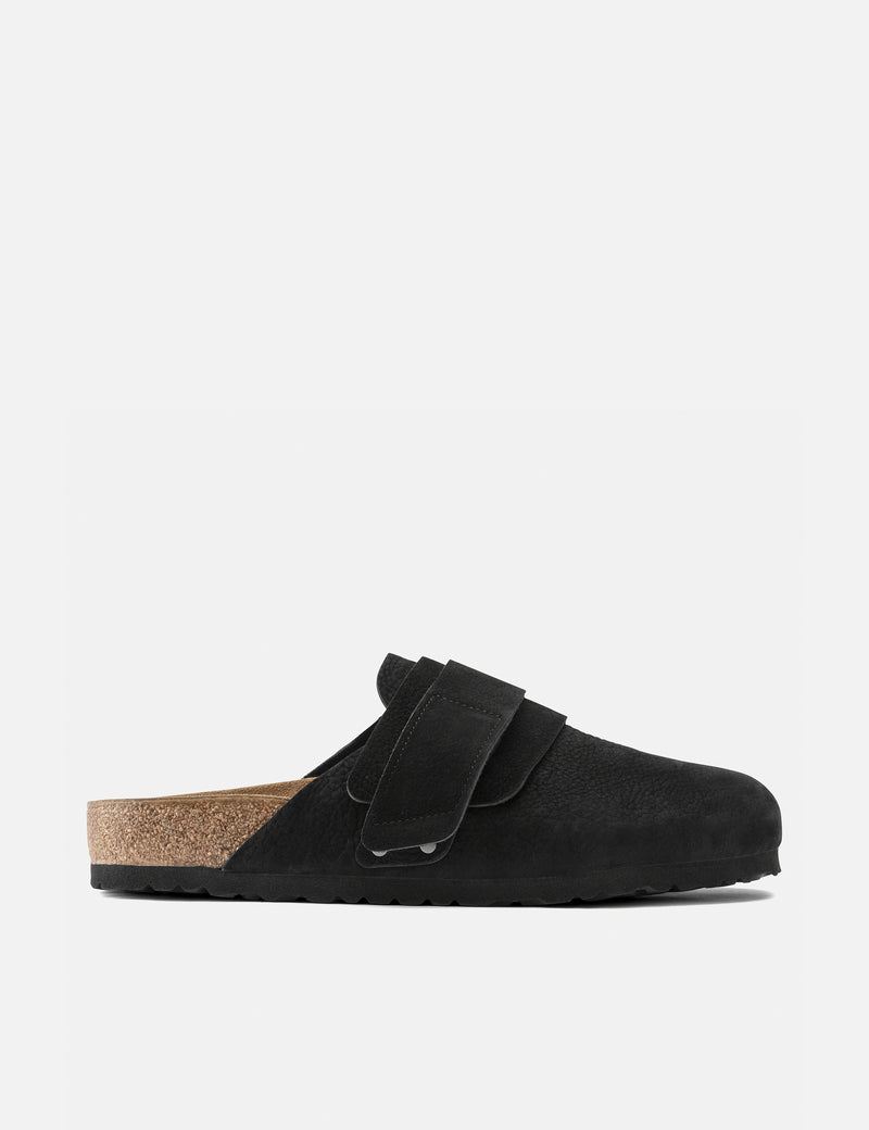 Birkenstock Nagoya Slipper (Nubuck) - Desert Buck Black