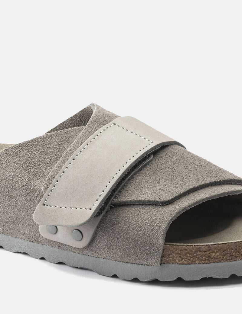 Birkenstock京都（ヌバック）-ストーンコイングレー