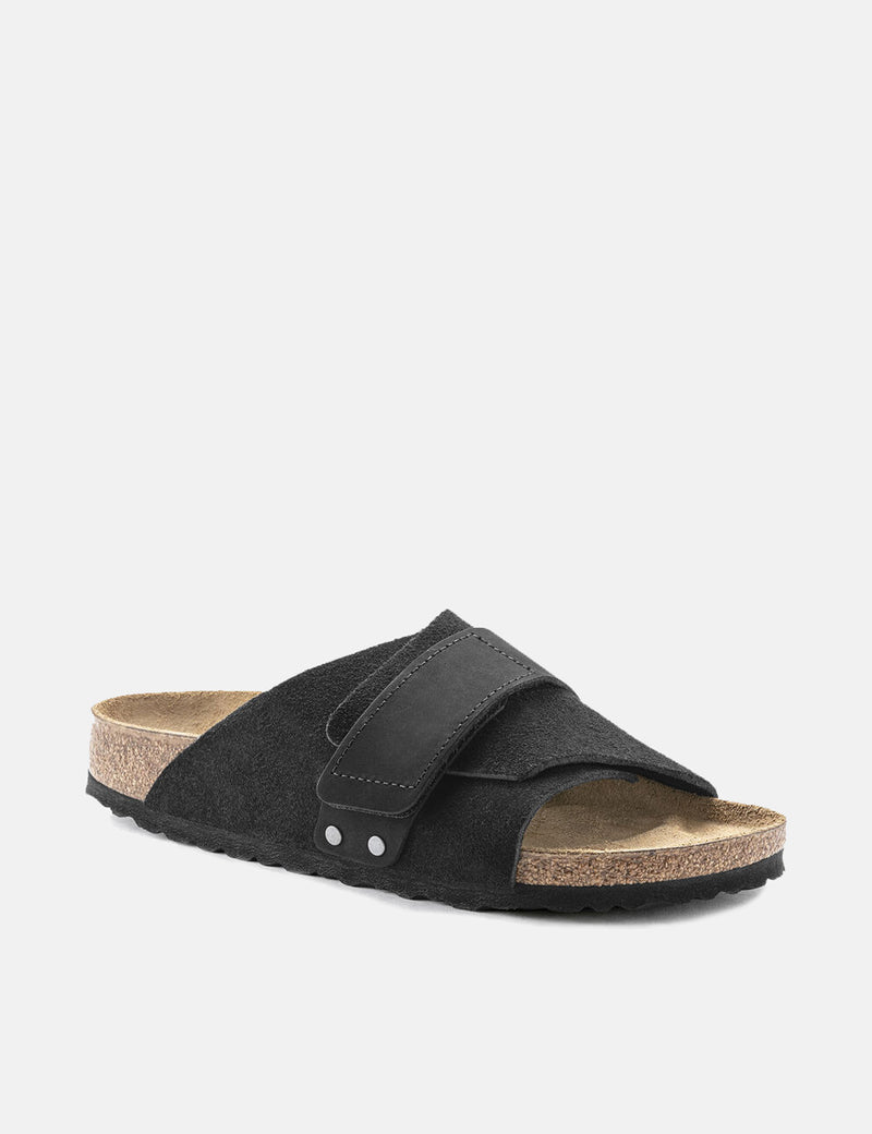 Birkenstock Kyoto (Suède Nubuck Souple) - Noir