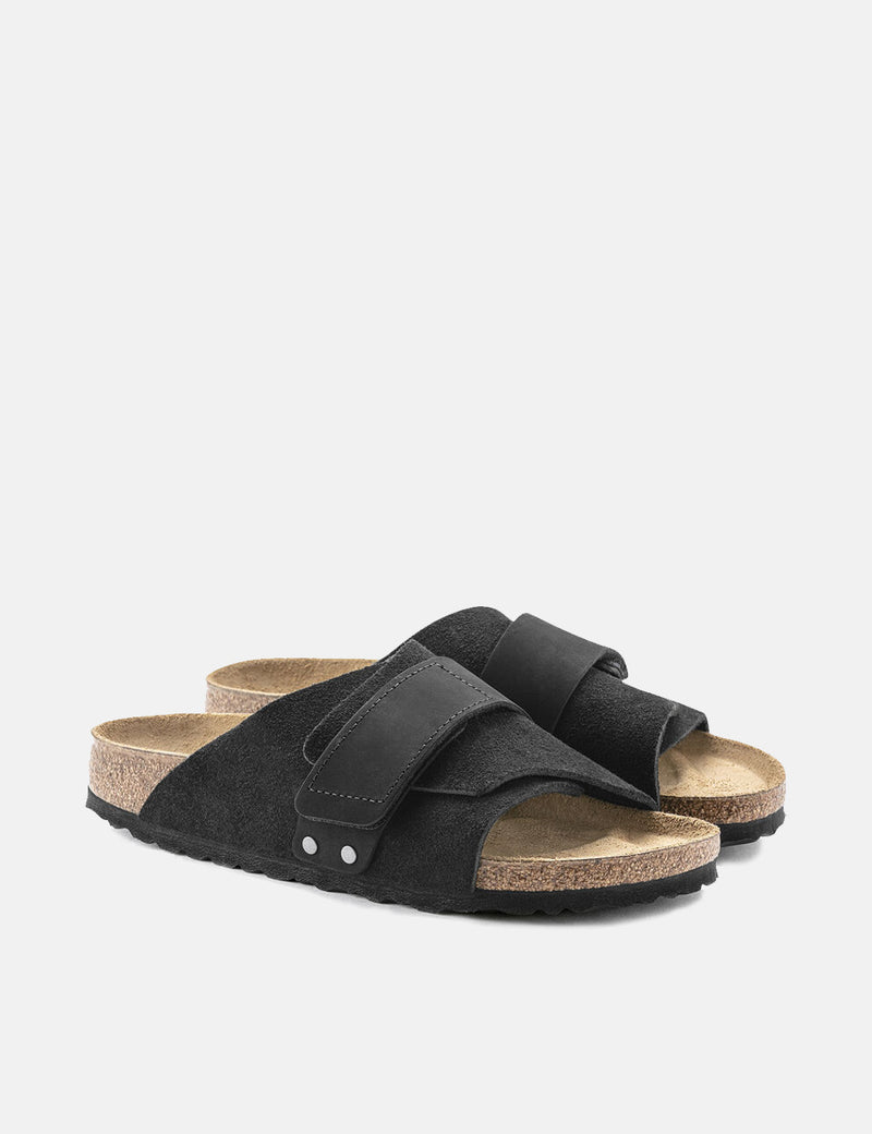 Birkenstock Kyoto (Suède Nubuck Souple) - Noir