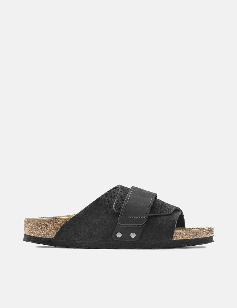 Birkenstock Kyoto (Suède Nubuck Souple) - Noir