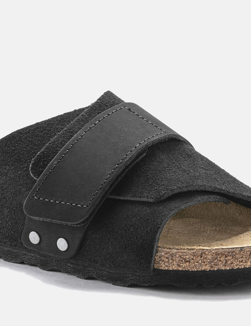 Birkenstock Kyoto (Suède Nubuck Souple) - Noir