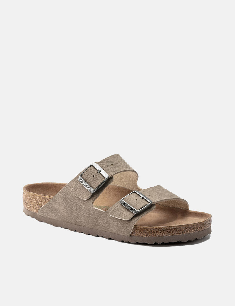 Birkenstock Arizona (Vegan) - Gris Poussière du Désert Taupe