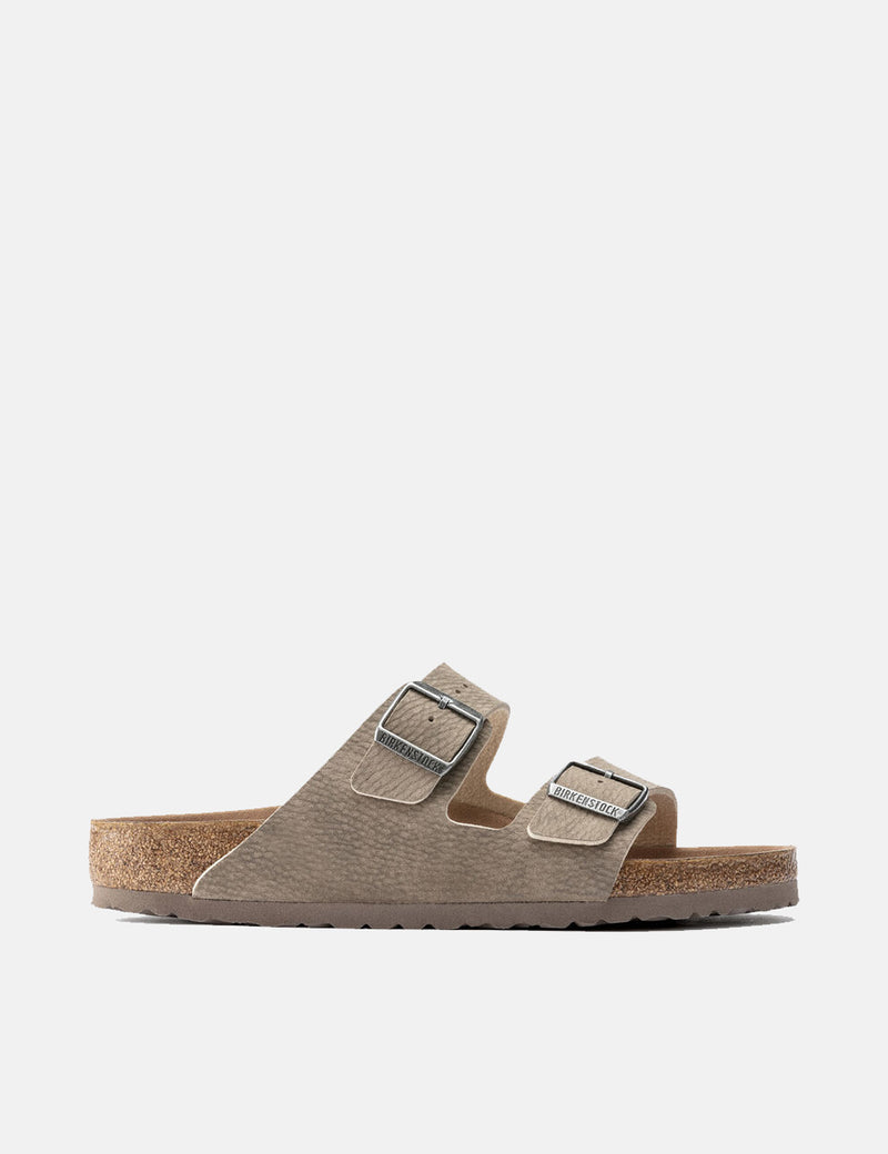 Birkenstock Arizona (Vegan) - Gris Poussière du Désert Taupe