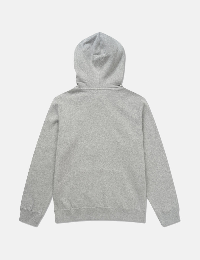 Sweat à Capuche Wood Wood Ian Crest - Gris Chiné