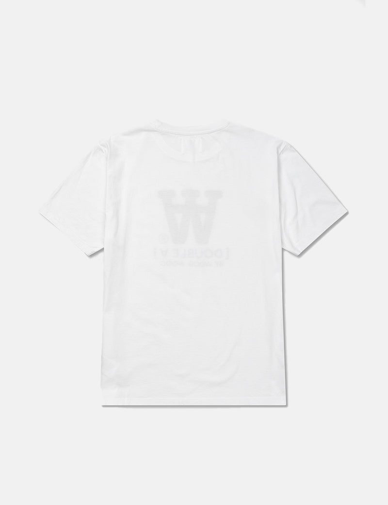 Wood Wood Ace Tippfehler T-Shirt - Weiß