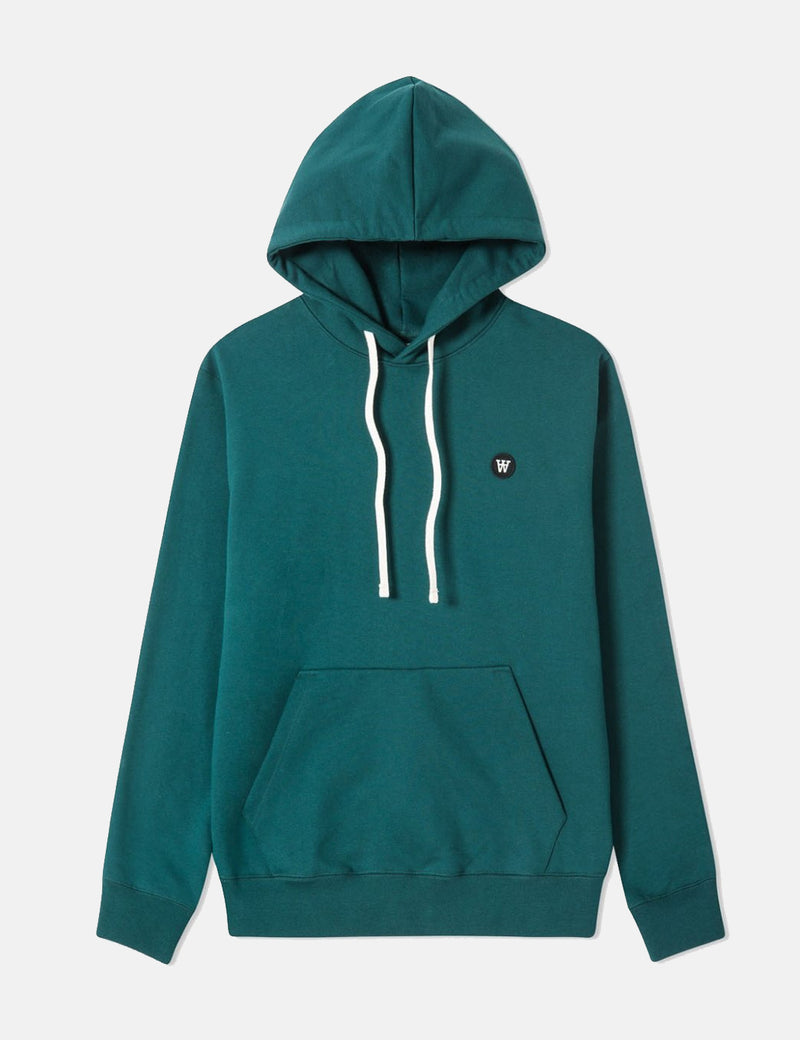Wood Wood Ian Hoodie - Pine Green