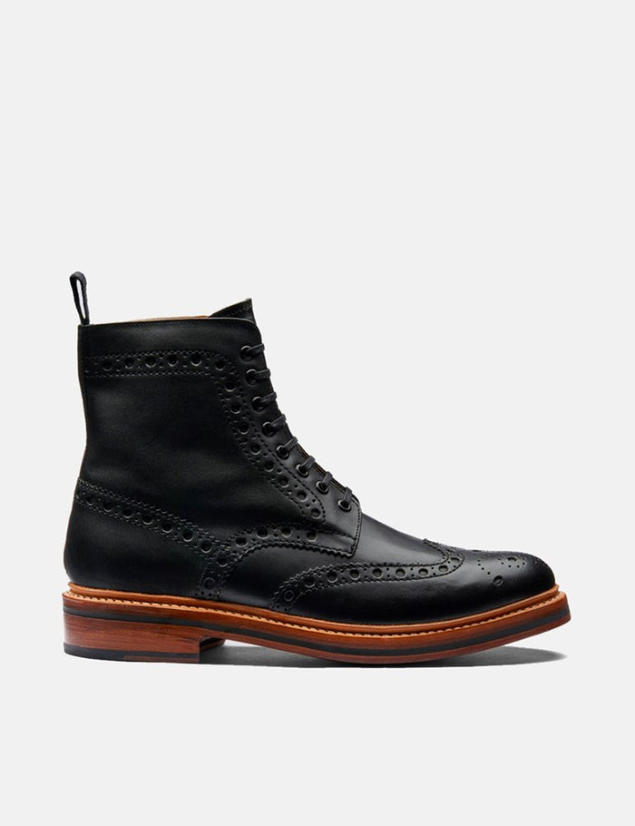 Grenson fred black deals