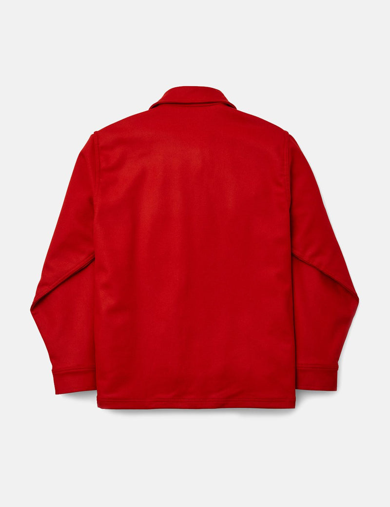 Filson Woollen Overshirt - Scarlet Red