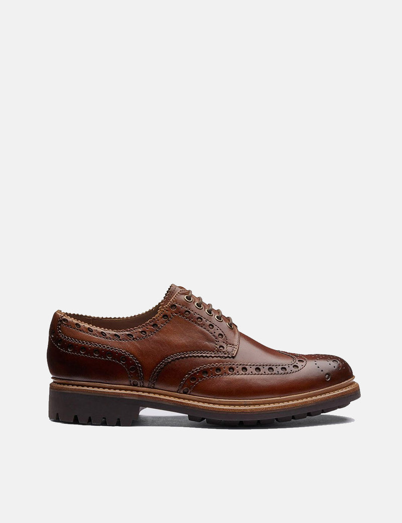 Chaussures Brogue Grenson Archie - Tan