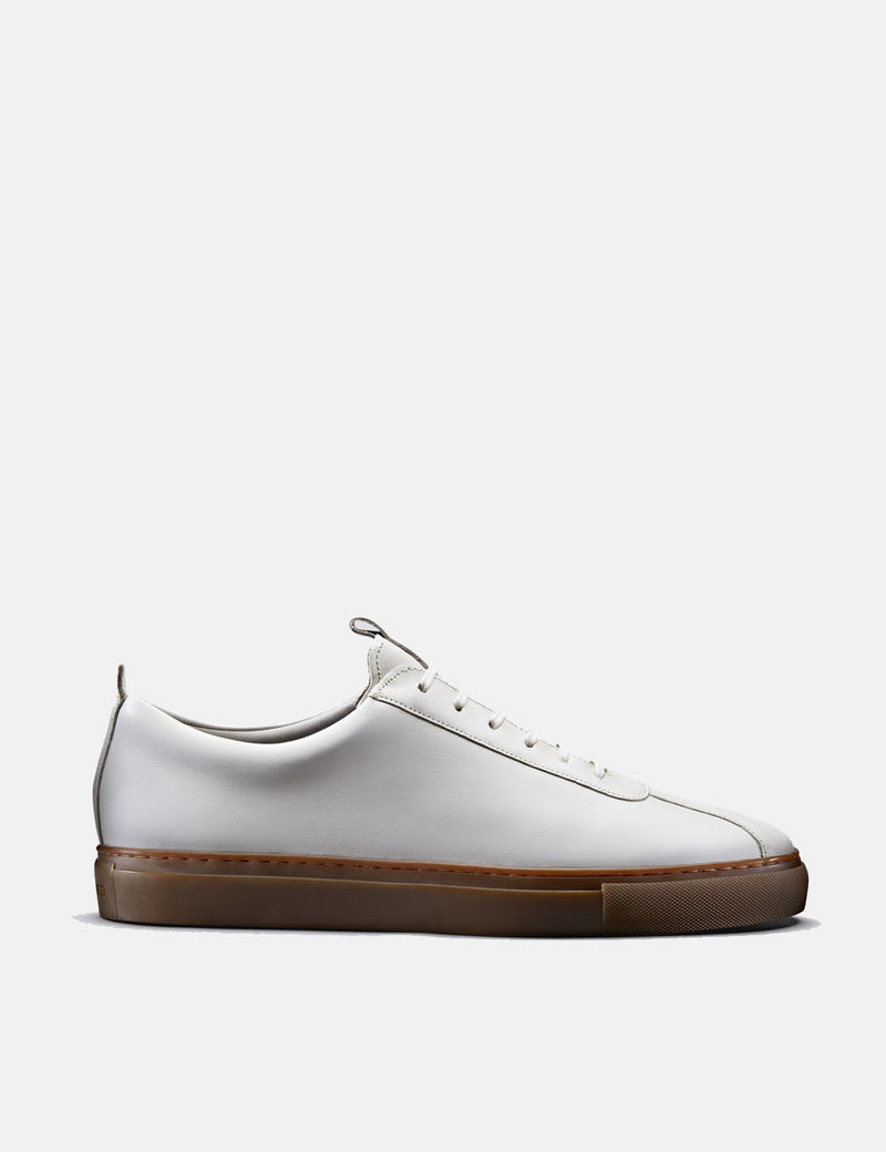 Grenson Sneaker 1 - White/Gum