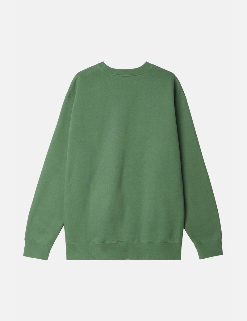 OBEY Lowercase Sweatshirt - Palm Leaf Green