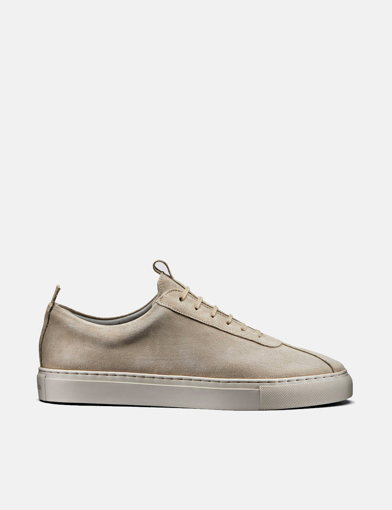 Grenson Sneakers 1 (Suede) - Stone