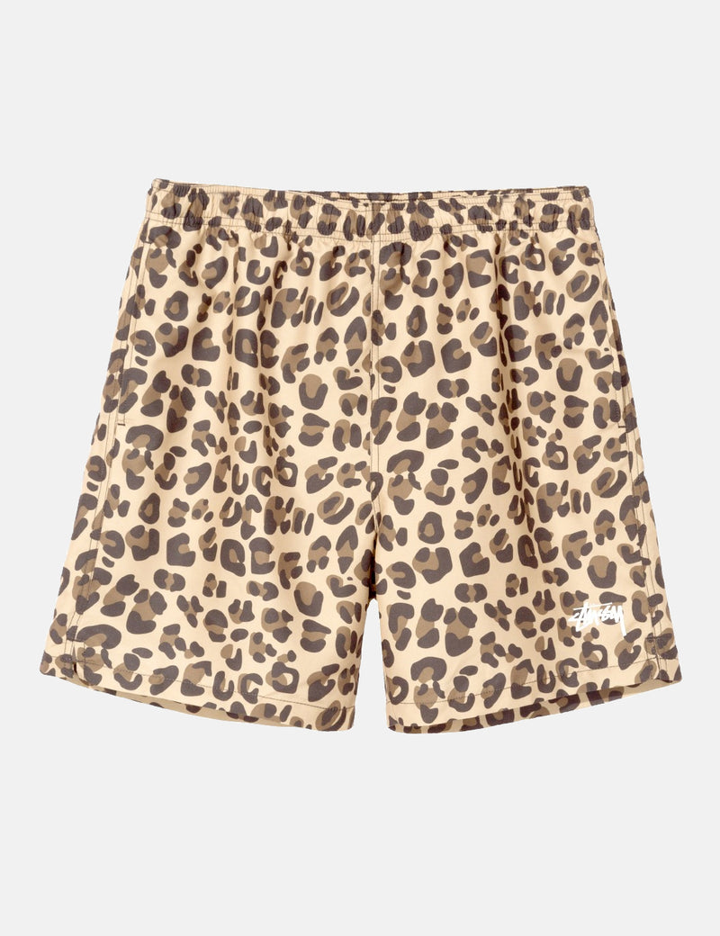 StussyLeopardウォーターショーツ-Leopard