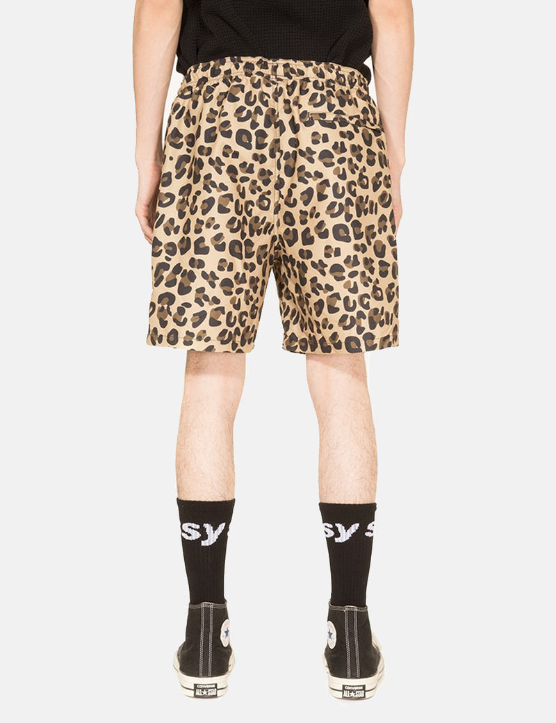 Stussy Leopard Water Shorts - Leopard