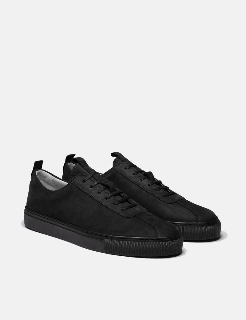 Grenson Sneaker 1 (Nubuck) - Black