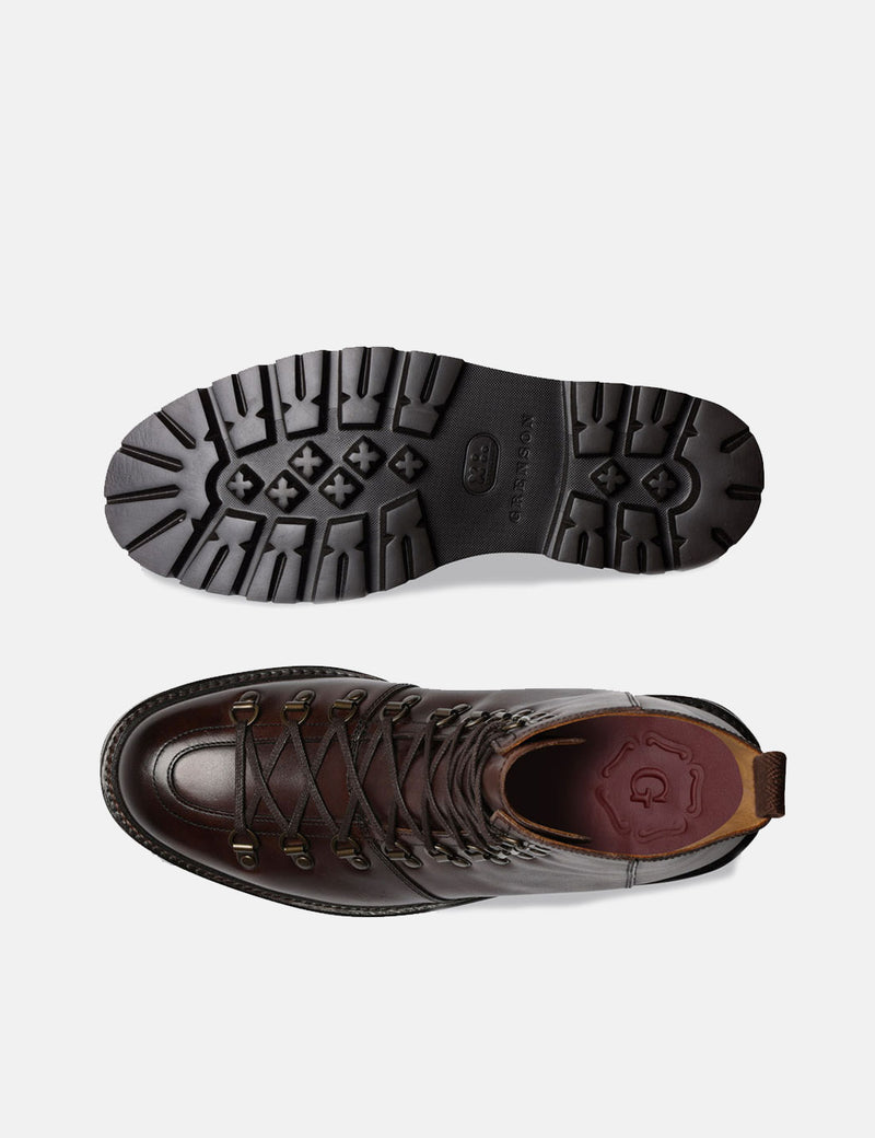 Grenson Brady Hiker Boot (Cuir) - Marron Foncé