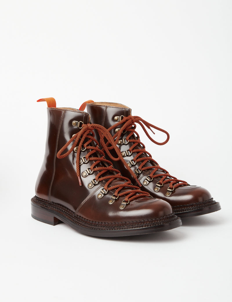 Chaussure De Ski Grenson Brady Bookbinder - Marron Foncé