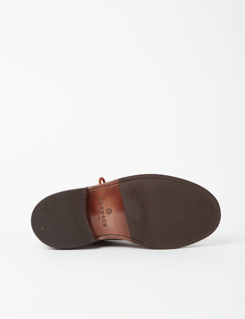 Chaussure De Ski Grenson Brady Bookbinder - Marron Foncé