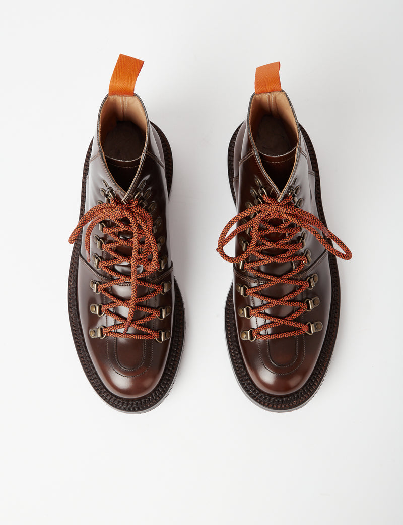 Chaussure De Ski Grenson Brady Bookbinder - Marron Foncé