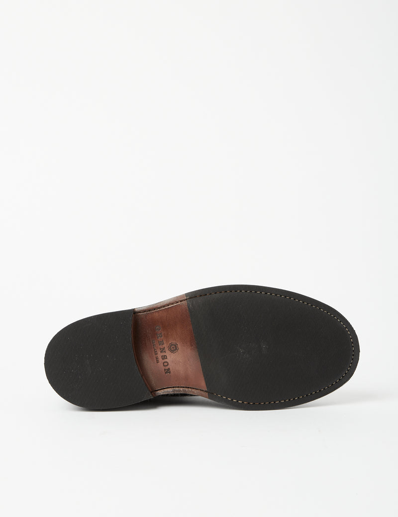 Grensonブレイディ製本スキーブーツ-ブラック