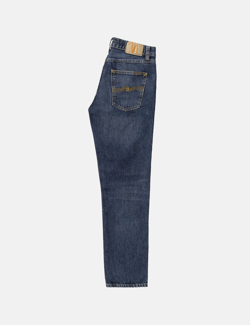Nudie Gritty Jackson Jeans - Blauer Schiefer