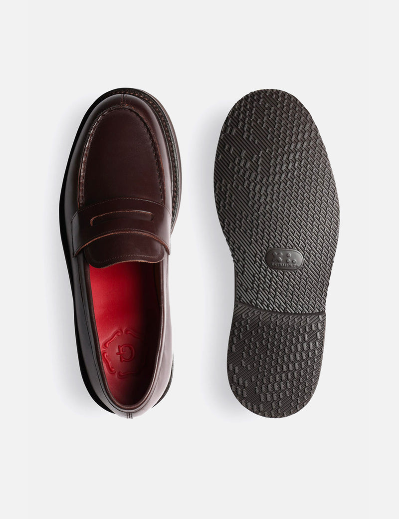 Grenson Peter Loafer (Colorado Leather) - Brown