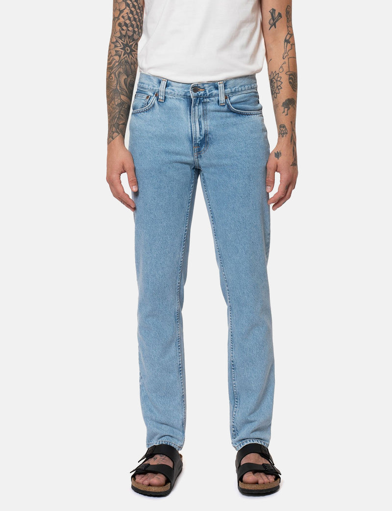 Nudie Jeans Gritty Jackson Jeans (Regular) - Sunny Blue