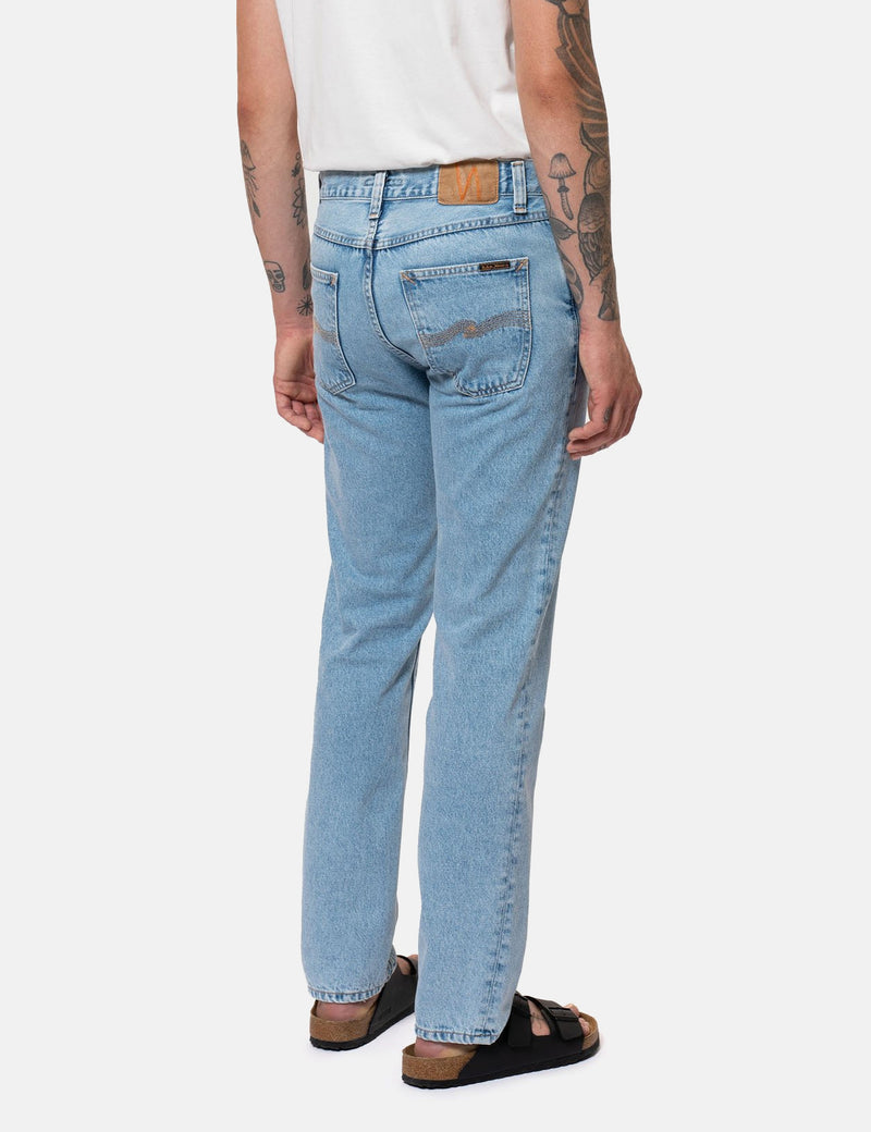 Nudie Jeans Gritty Jackson Jeans (Regular) - Sunny Blue