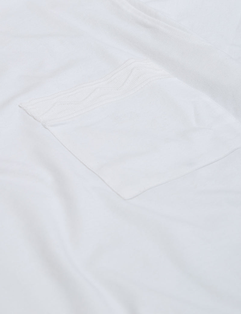 Stussy Jacquard Neck T-Shirt - White